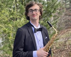 Saxophone and Oboe Teacher Ethan Eno.